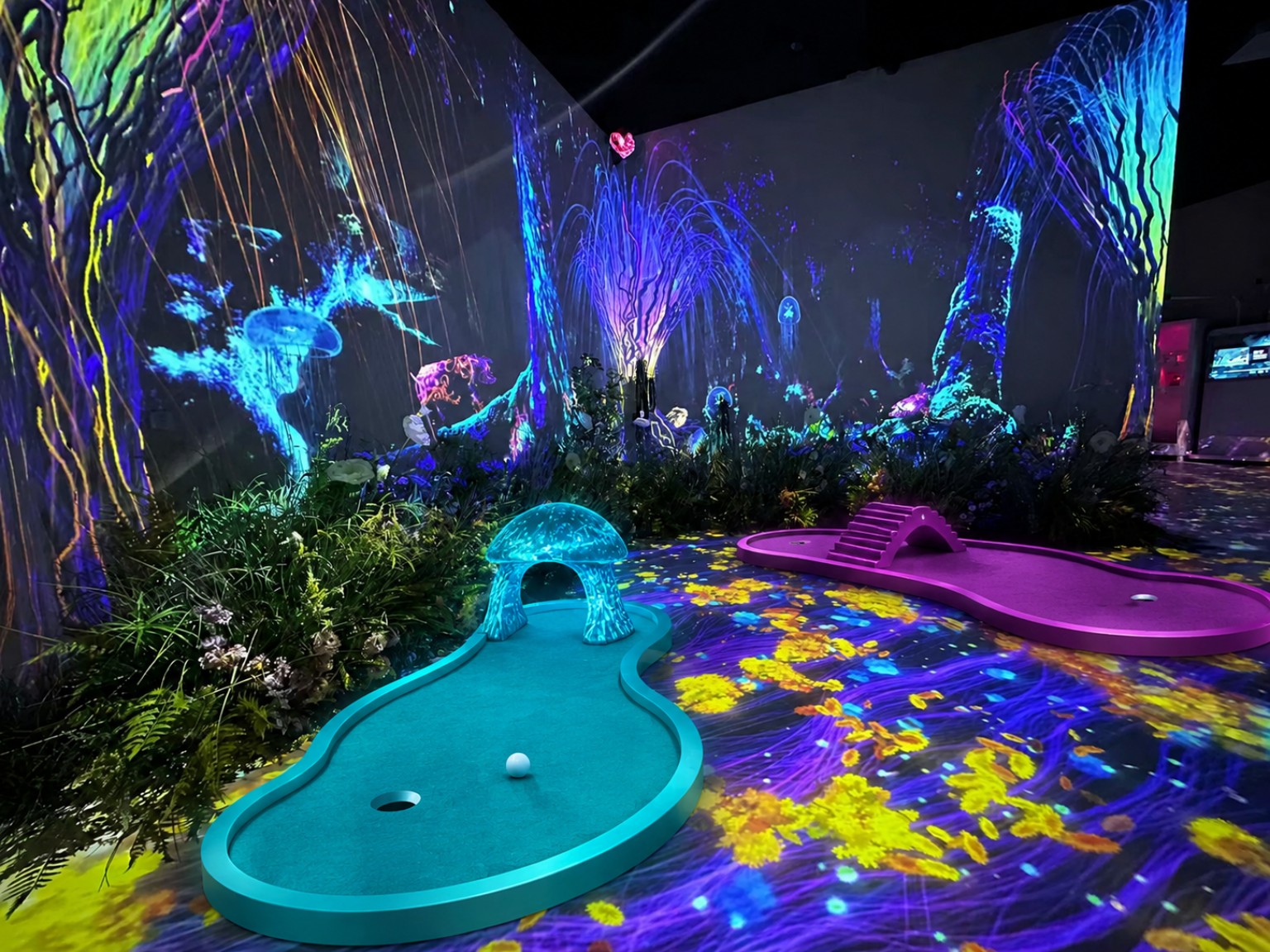 Interaktívny 3D minigolf